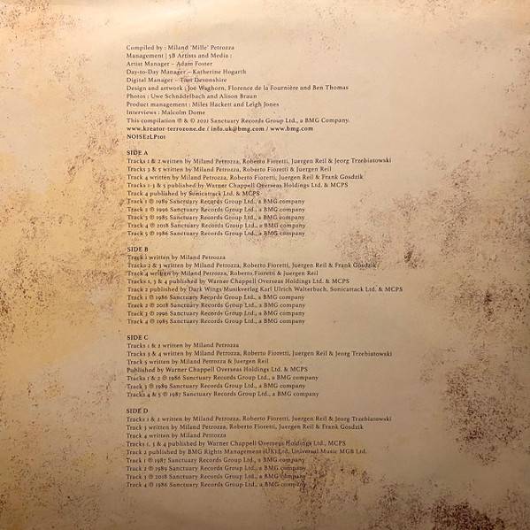 Kreator – Under The Guillotine - The Noise Records Anthology (2LP color)
